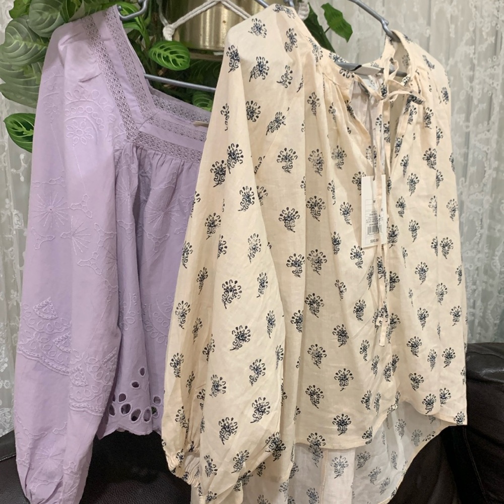 NWT 2 woman tops bundle Size M